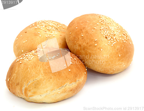 Image of bun with sesame seeds 