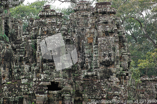 Image of Khmer temple detail