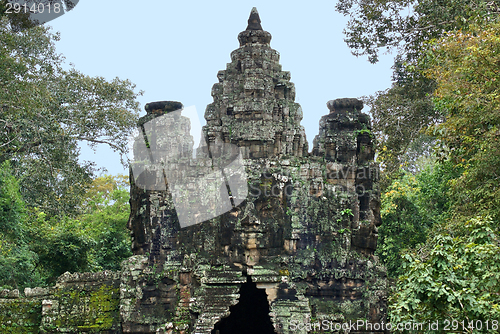 Image of Khmer temple detail