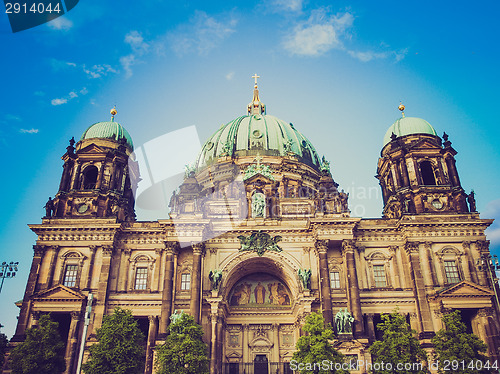 Image of Retro look Berliner Dom