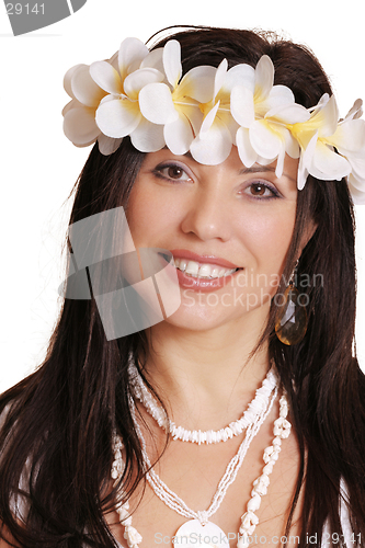 Image of Tropical brunette