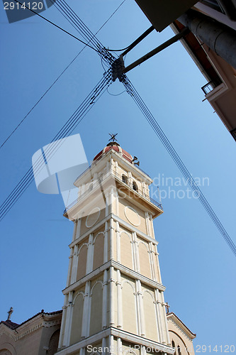 Image of Tower of Orthodox Church in Zakynthos
