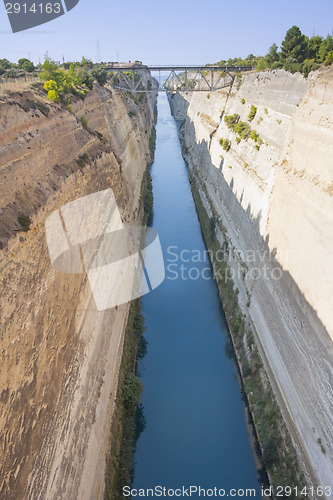 Image of Corinth Channel in Greece