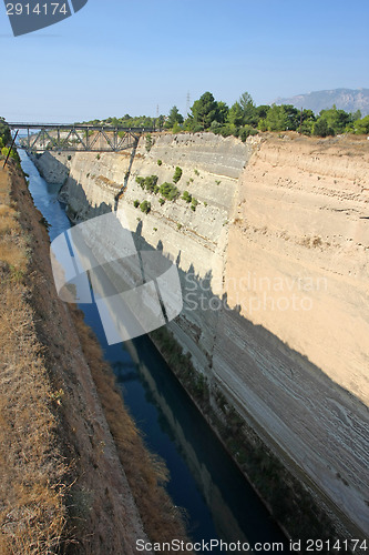 Image of Corinth Canal in Greece