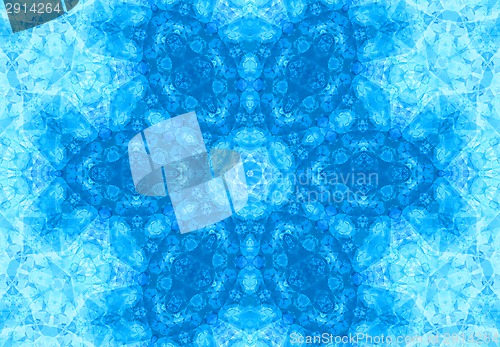 Image of Abstract blue pattern