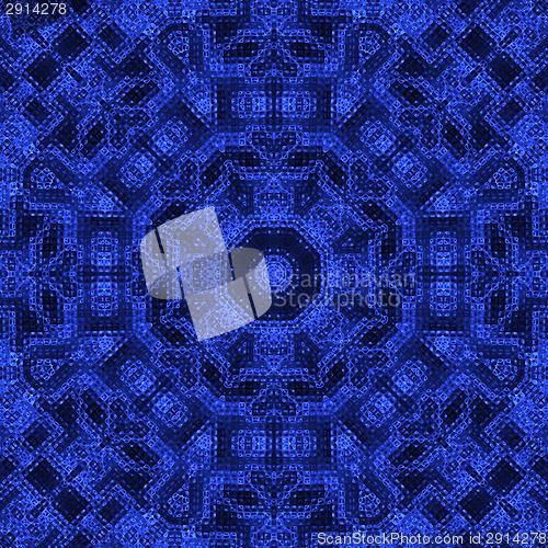 Image of Blue abstract pattern