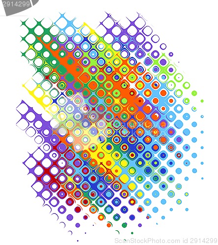 Image of Colorful abstract pattern