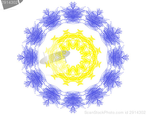 Image of Abstract color shape