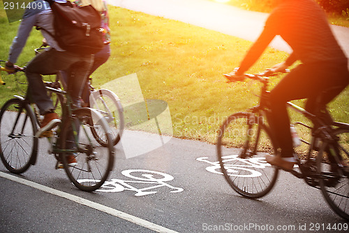 Image of 	Bike lane