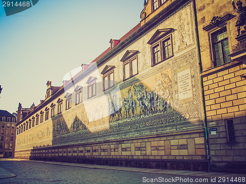 Image of Fuerstenzug Procession of Princes in Dresden, Germany