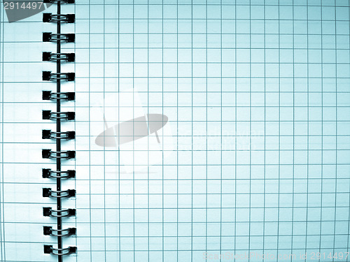 Image of Blank notebook page