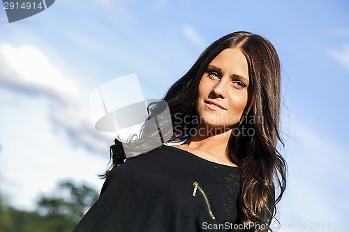 Image of Lady outside