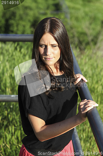 Image of Lady outside