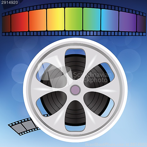 Image of Old film strip