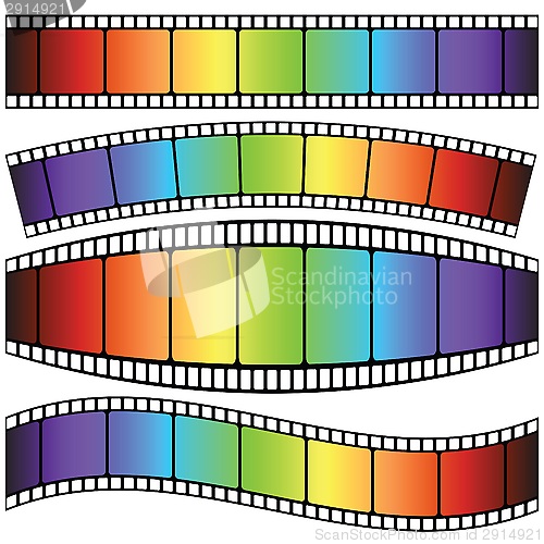 Image of set of Film strip