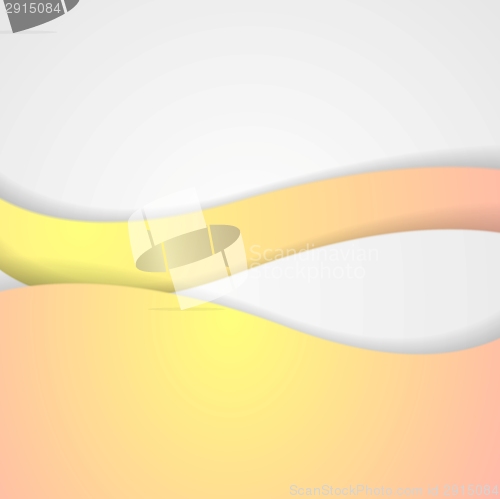 Image of Abstract wavy background