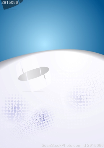 Image of Abstract corporate wavy design