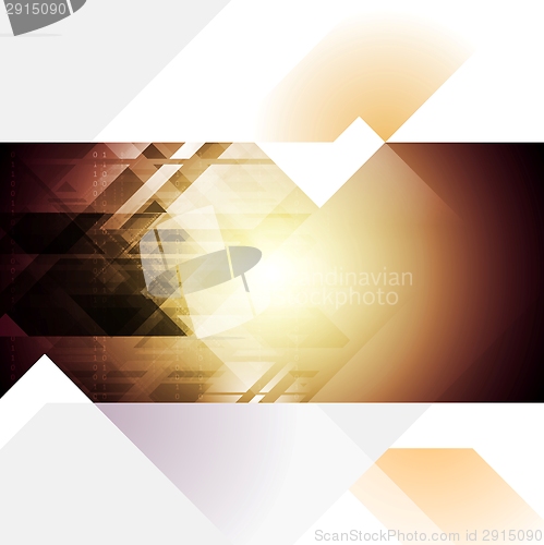 Image of Hi-tech corporate flyer design