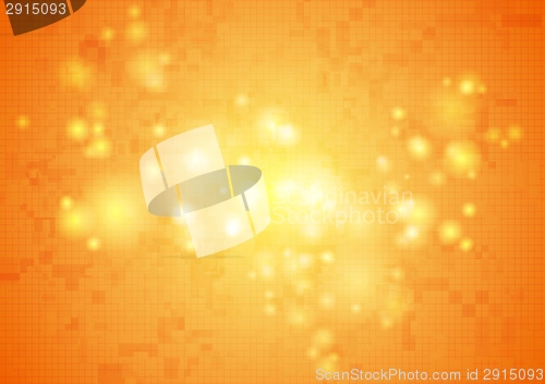 Image of Abstract tech shiny vector background