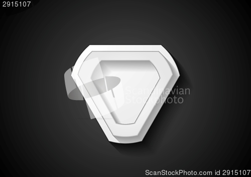 Image of Abstract triangle shape background