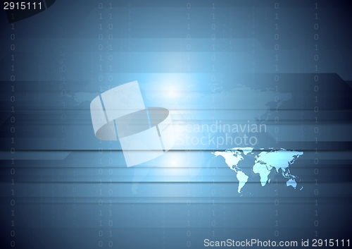 Image of Hi-tech abstract background