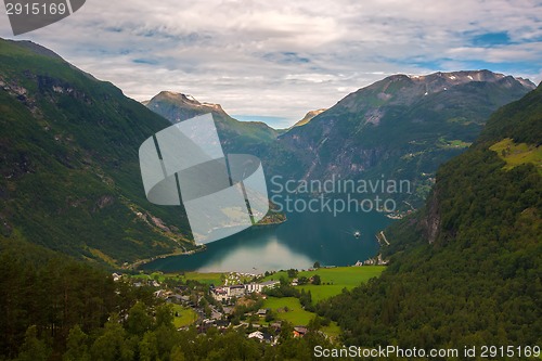 Image of View of Geiranger