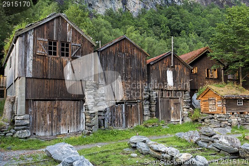 Image of Geiranger houses