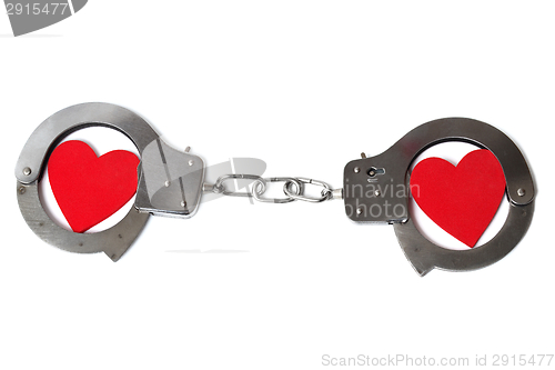 Image of Cuffed hearts