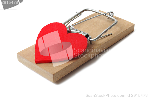 Image of Mousetrap with heart