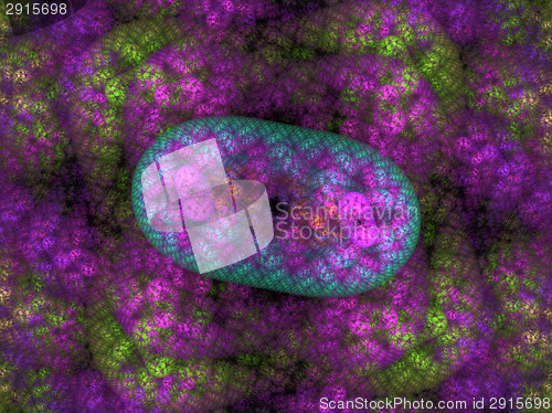 Image of bacteria background render