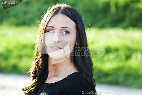 Image of Lady outside