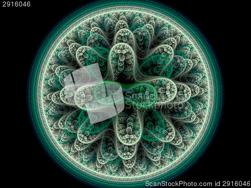 Image of bacteria background render