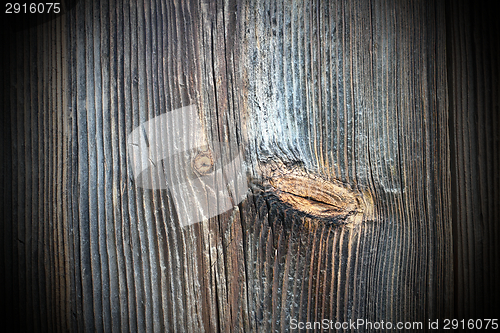 Image of old texture of knotted  wood 