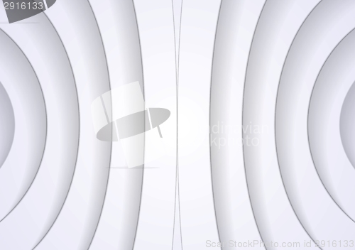 Image of Abstract light grey tech pattern