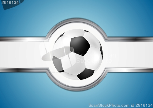 Image of Abstract football design