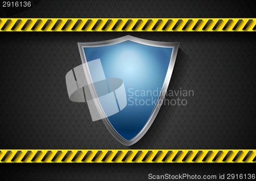Image of Abstract protection vector design