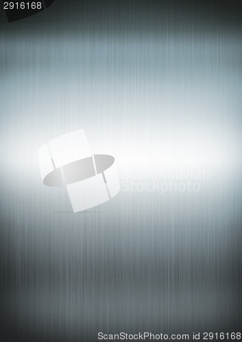 Image of Silver brushed metal background texture