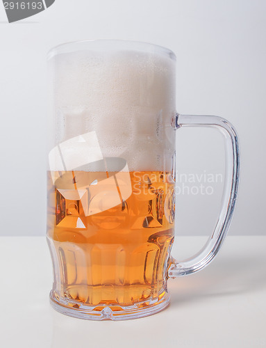 Image of Lager beer glass