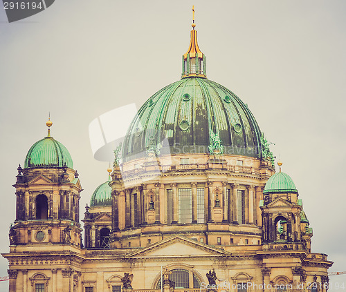 Image of Retro look Berliner Dom