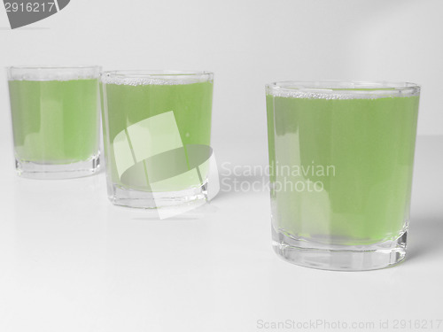 Image of Green apple juice