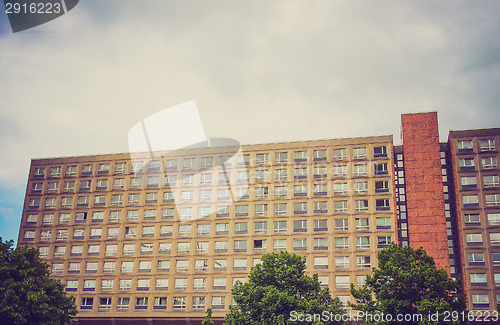 Image of Retro look Alexander Platz Berlin
