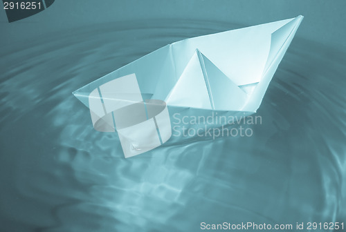 Image of Paper ship