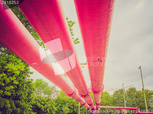 Image of Retro look Berlin water pipes