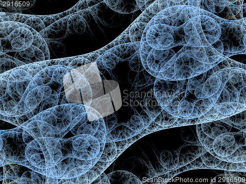 Image of bacteria background render