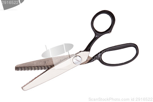 Image of Retro scissors isolated