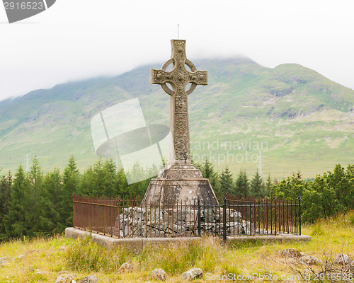 Image of Very old gravestone in the cemetery