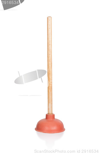 Image of Clean plunger isolated