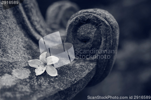 Image of Traditional asian stone lantern