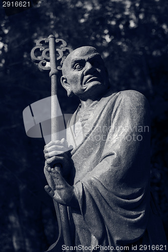 Image of Arhat Kanakbharadvaja statue