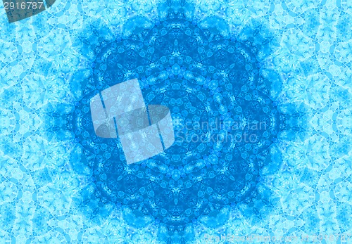 Image of Abstract blue pattern